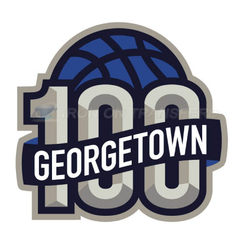 Georgetown Hoyas Iron-on Stickers (Heat Transfers)NO.4454
